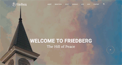 Desktop Screenshot of friedbergmoravian.org